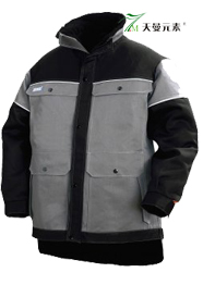 冬季純棉防靜電棉服工作服TMFJD-003 冬季純棉防靜電棉服工作服TMFJD-003