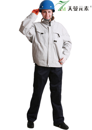 全棉工作服白色定制TMQMCX-0012 全棉工作服白色定制TMQMCX-0012