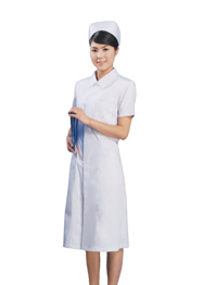 護(hù)士服短袖夏裝白色TMHSF-041 護(hù)士服短袖夏裝白色TMHSF-041
