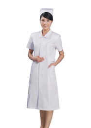 護(hù)士服白色夏裝TMHSF-038 護(hù)士服白色夏裝TMHSF-038