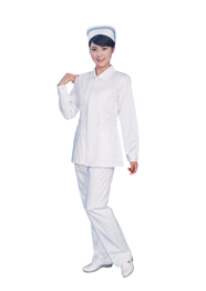 護士服分體套裝長袖TMHSF-008 護士服分體套裝長袖TMHSF-008
