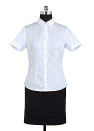 女襯衫短袖正規(guī)領(lǐng)TMNC506A 女襯衫短袖正規(guī)領(lǐng)TMNC506A