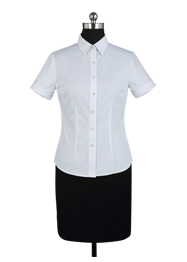 女短袖v領(lǐng)襯衫TMNC507A 女短袖v領(lǐng)襯衫TMNC507A