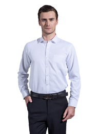 男長袖小領襯衣TM3501 男長袖小領襯衣TM3501