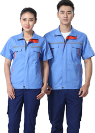 淺藍(lán)色時(shí)尚工作服TMX663-09 淺藍(lán)色時(shí)尚工作服TMX663-09